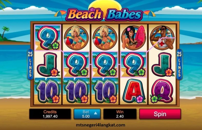 Cara Bermain Permainan Slot yang Bernama Beach Babes