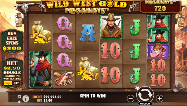 Tips Gacor Main Slot Wild West Gold Megaways Pragmatic Play